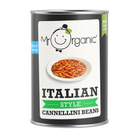Italian Style Cannellini Beans - Organic 12x400g