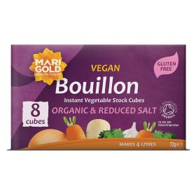 Bouillon Cubes Less Salt - Organic 12x8