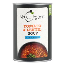 Tomato & Lentil Soup - Organic 12x400g