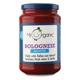 Smooth Bolognese Pasta Sauce - Organic 6x350g