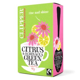 Citrus & Echinacea Green Tea Bags 6x20