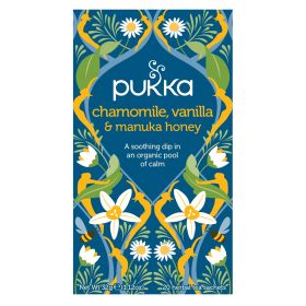 Chamomile, Vanilla & Manuka Tea - Organic 4x20