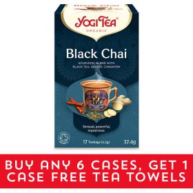 Black Chai Tea - Organic 6x17bags