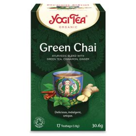 Green Chai Tea - Organic 6x17bags