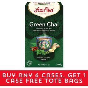 Green Chai Tea - Organic 6x17bags