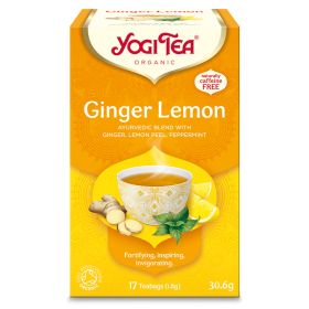 Ginger Lemon Tea - Organic 6x17bags
