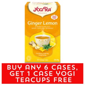 Ginger Lemon Tea - Organic 6x17bags