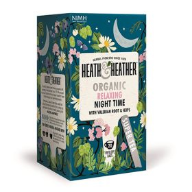 Relaxing Night Time Tea Bags - Organic 6x20