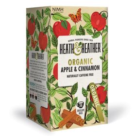 Apple & Cinnamon Tea Bags - Organic 6x20