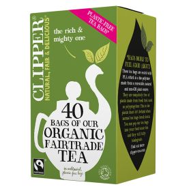 Everyday Fairtrade Tea Bags - Organic 6x40