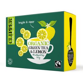 Green & Lemon Tea Bags FTM - Organic 4x80
