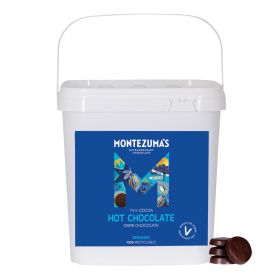 74% Dark Drinking Chocolate Tub - 15g discs - Organic 1x3kg