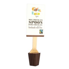 55% Dark Hot Chocolate Spoon - Organic 12x30g