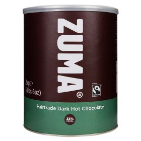 Fairtrade Dark Hot Chocolate 33% Cocoa 1x2kg