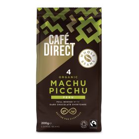 Machu Picchu Whole Coffee Beans (4) - Organic 6x200g
