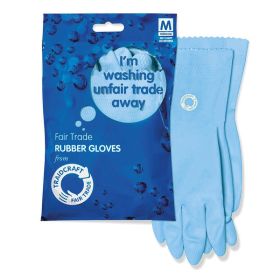 Fair Trade Rubber Gloves 1x1 pair