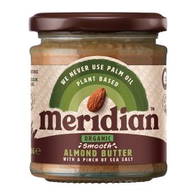 Smooth Almond Butter - Salted - Organic 6x170g