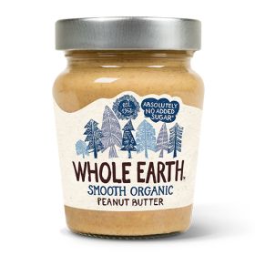 Smooth Peanut Butter - Salted - Organic 6x227g