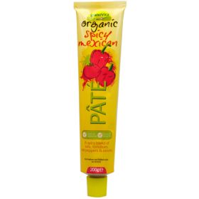 Spicy Mexican Pate - Tube - Organic 12x200g