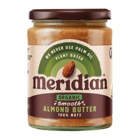 Smooth 100% Almond Butter - Organic 6x470g