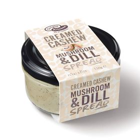 Creamed Cashew Mushroom & Dill Spread 6x150g