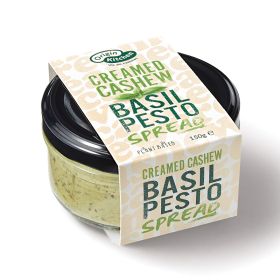 Creamed Cashew Basil Pesto Spread 6x150g