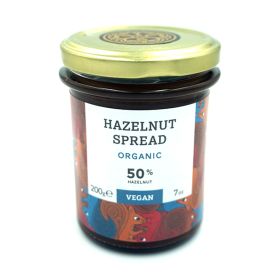 Hazelnut & Cacao Spread *NEW RECIPE* - Organic 8x200g
