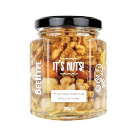 Clearance - It's Nuts! - Raw Nuts in Acacia Honey 6x215g