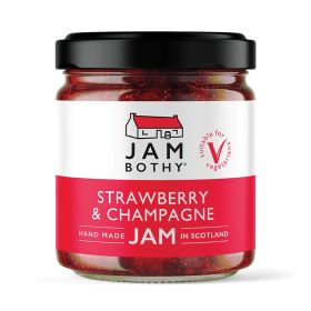 Scottish Strawberry & Champagne Jam - 2% ABV 6x227g