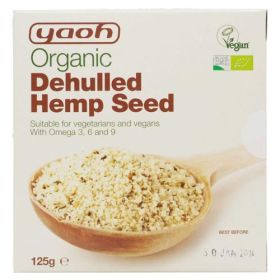 Dehulled Hemp Seeds - Organic 1x125g