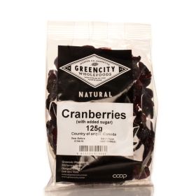 Cranberries - Added Sugar 10x125g
