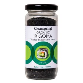Irigoma Toasted Black Sesame Seeds - Organic 6x100g