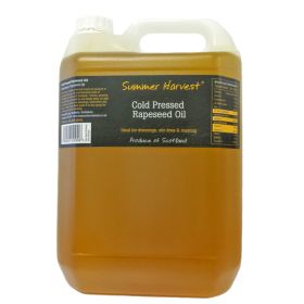 Scottish Rapeseed Oil - Cold Pressed - Catering 1x5lt