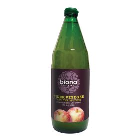 Cider Vinegar With The Mother - Unfiltered - Organic 6x750ml