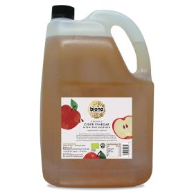 Cider Vinegar With The Mother - Unfiltered - Organic 1x5lt