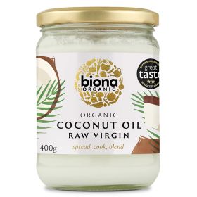 Raw Virgin Coconut Oil - Organic 6x400g