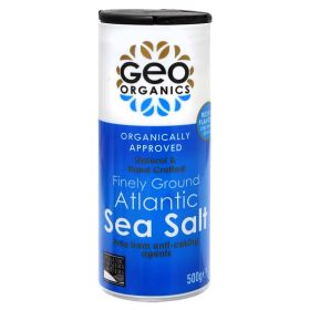 Atlantic Fine Sea Salt- Organic Approved 6x500g