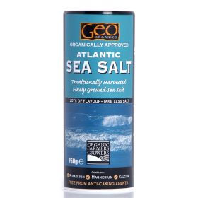 Atlantic Sea Salt Crystals- Organic 6x250g