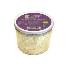 Fresh Unpasteurised Sauerkraut - Organic 6x410g