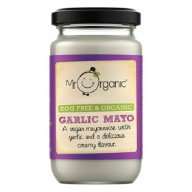 Egg Free Garlic Mayo - Organic 6x180g