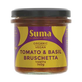 Bruschetta Tomato & Basil - Organic 6x140g