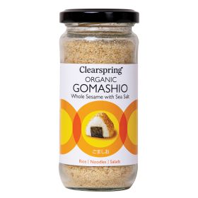 Gomashio Whole Sesame with Sea Salt - Organic 6x100g