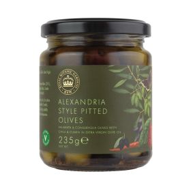 Kew Alexandria Style Pitted Olives 6x235g