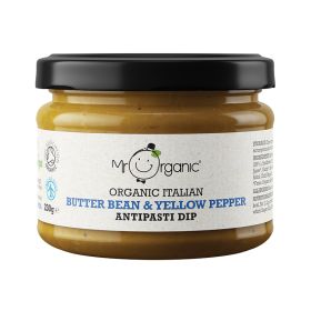 Butter Bean and Yellow PepperAntipasti Dip - Organic 6x230g