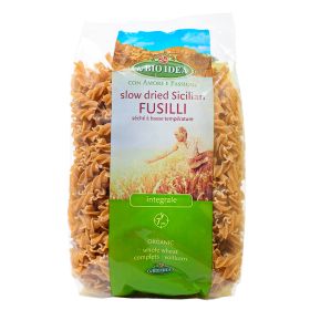 Wholewheat Fusilli Pasta - Organic 12x500g