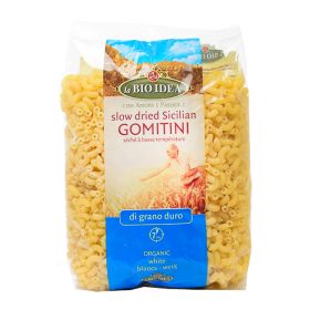 White Gomitini (Macaroni) Pasta - Organic 12x500g