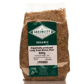 Long Grain Brown Rice - Organic 5x500g
