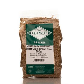 Short Grain Brown Rice - Organic 5x500g