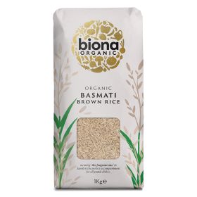 Basmati Brown Rice - Paper Bag - Organic 6x1kg