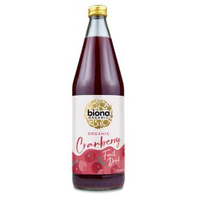Cranberry Fruit Drink - Organic - No Added Sugar 6x750ml